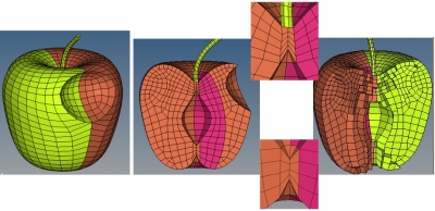 参赛：【Hyperworks网格划分】分享球体的一种划分方法-啃梨法的图7